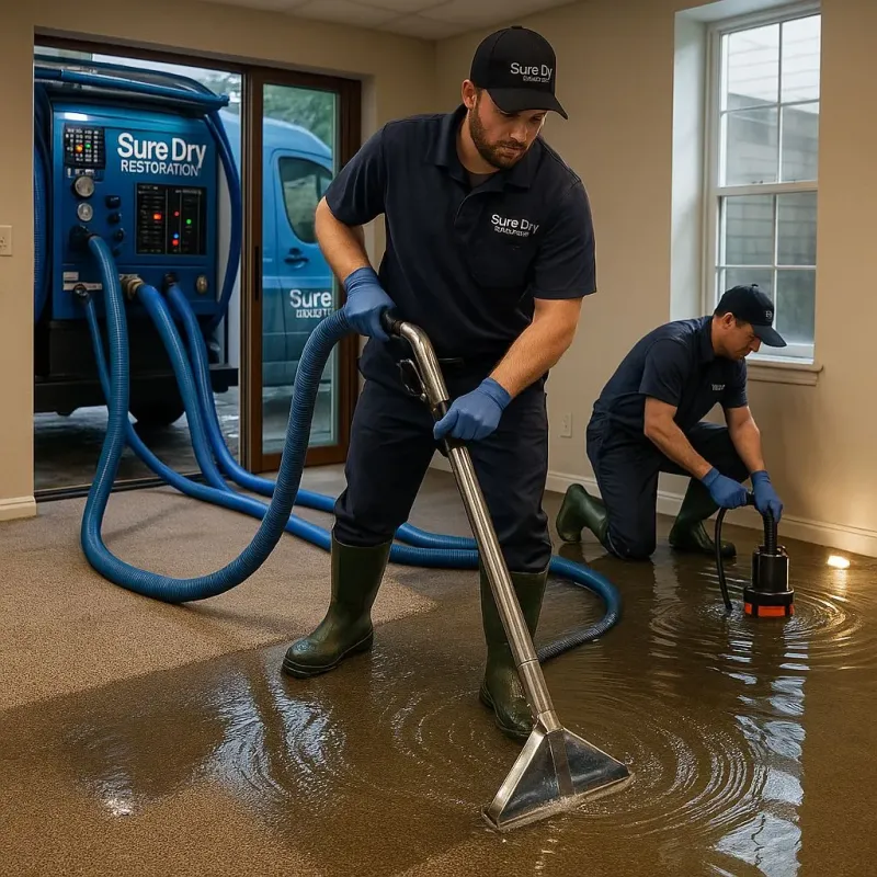 Water Extraction and Removal process in Taylor, MI